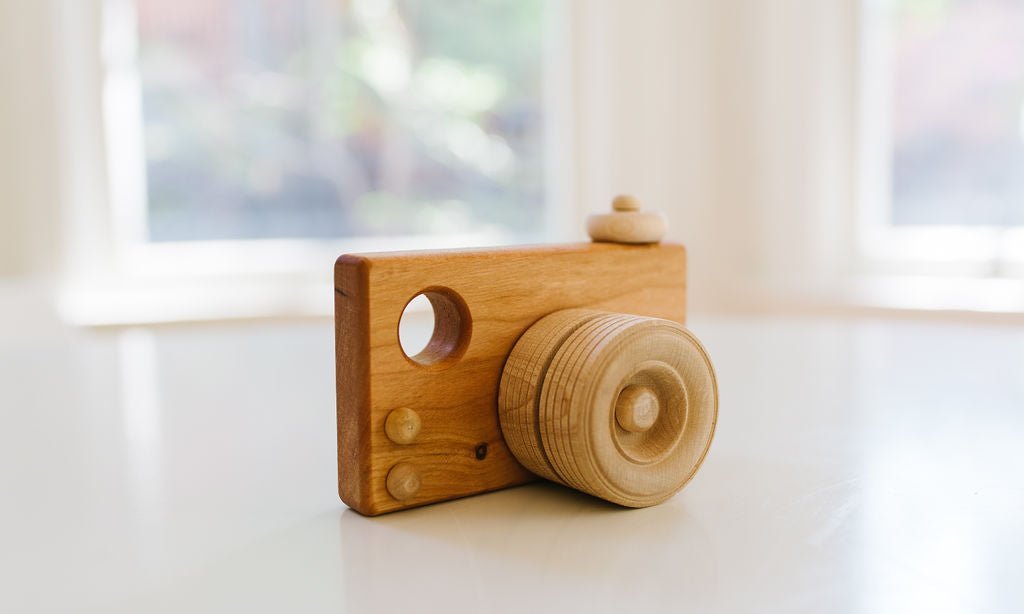Wooden Toy Camera - Tenth &amp; Pine - Wooden Toy - 