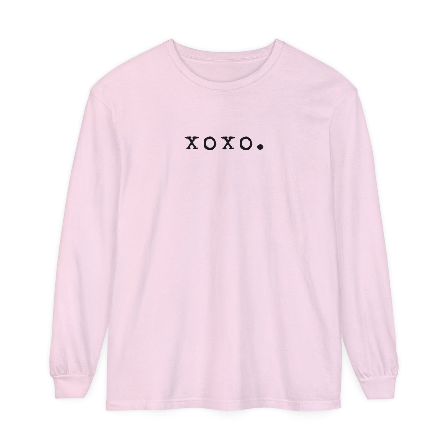 Xoxo. T-shirt | Adult Long Sleeve Tee - Tenth &amp; Pine - Long Sleeve Adult Tee