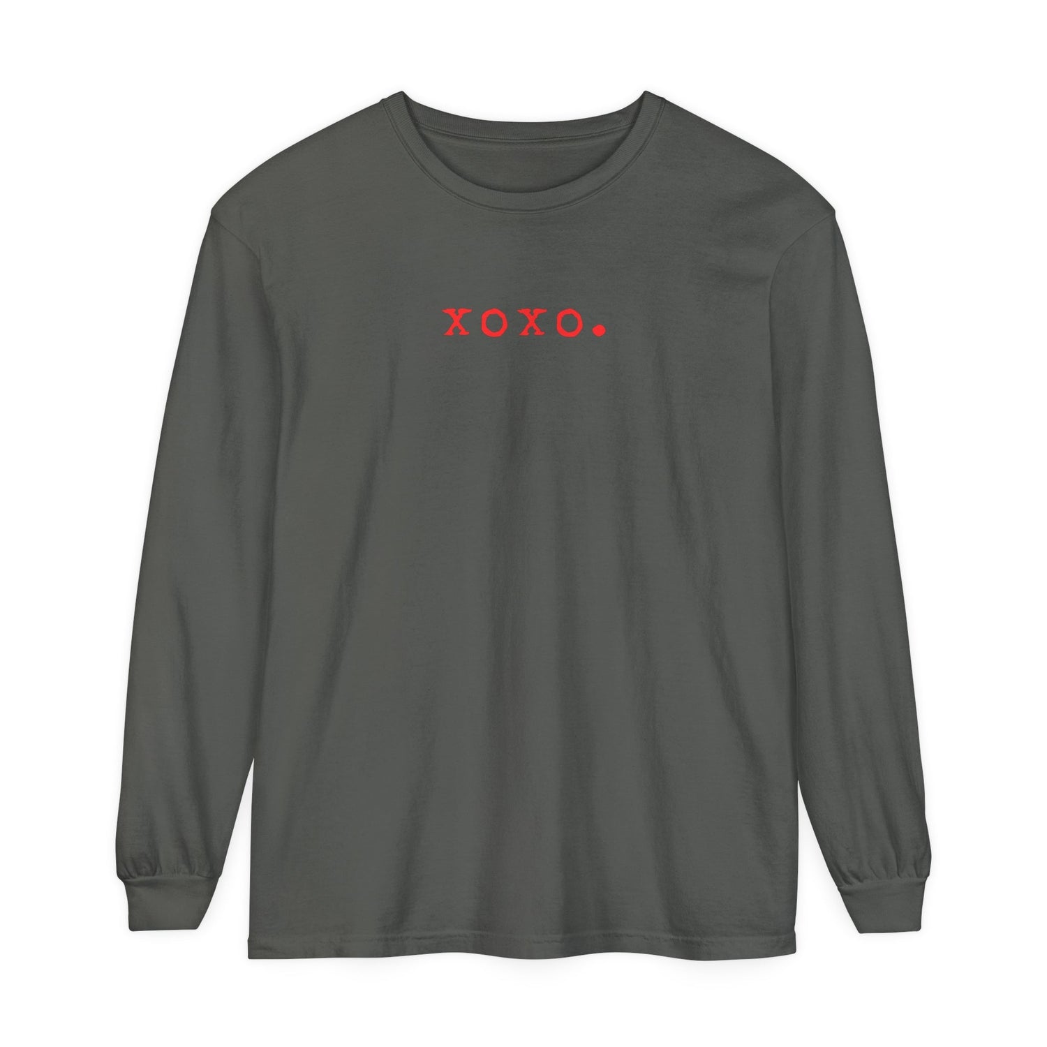 Xoxo. T-shirt | Adult Long Sleeve Tee - Tenth &amp; Pine - Long - sleeve