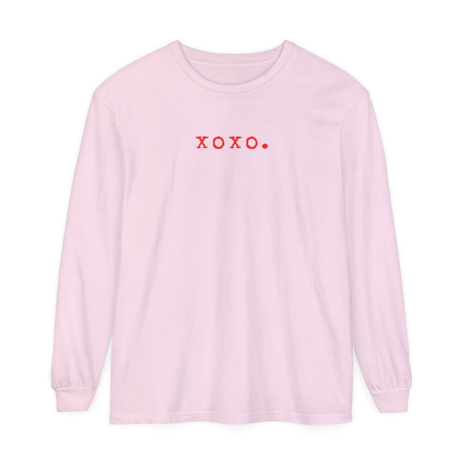 Xoxo. T-shirt | Adult Long Sleeve Tee - Tenth &amp; Pine - Long - sleeve