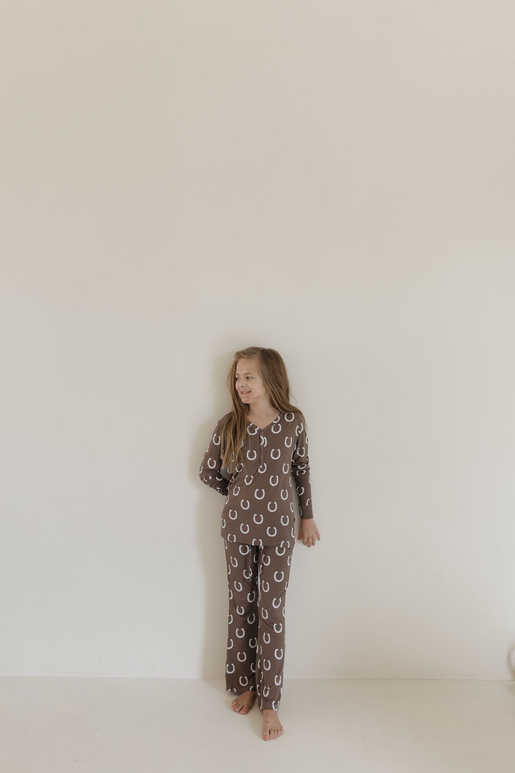 Youth Flare Bamboo Pajamas | Giddy Up - Tenth & Pine - Pajamas - 10/12 Years
