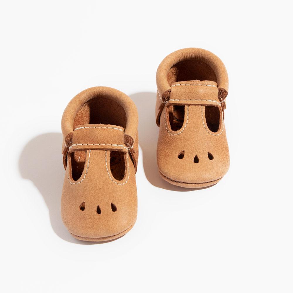 Zion Mary Jane Baby Shoe - Tenth &amp; Pine - Mary Jane - Soft Sole - 1