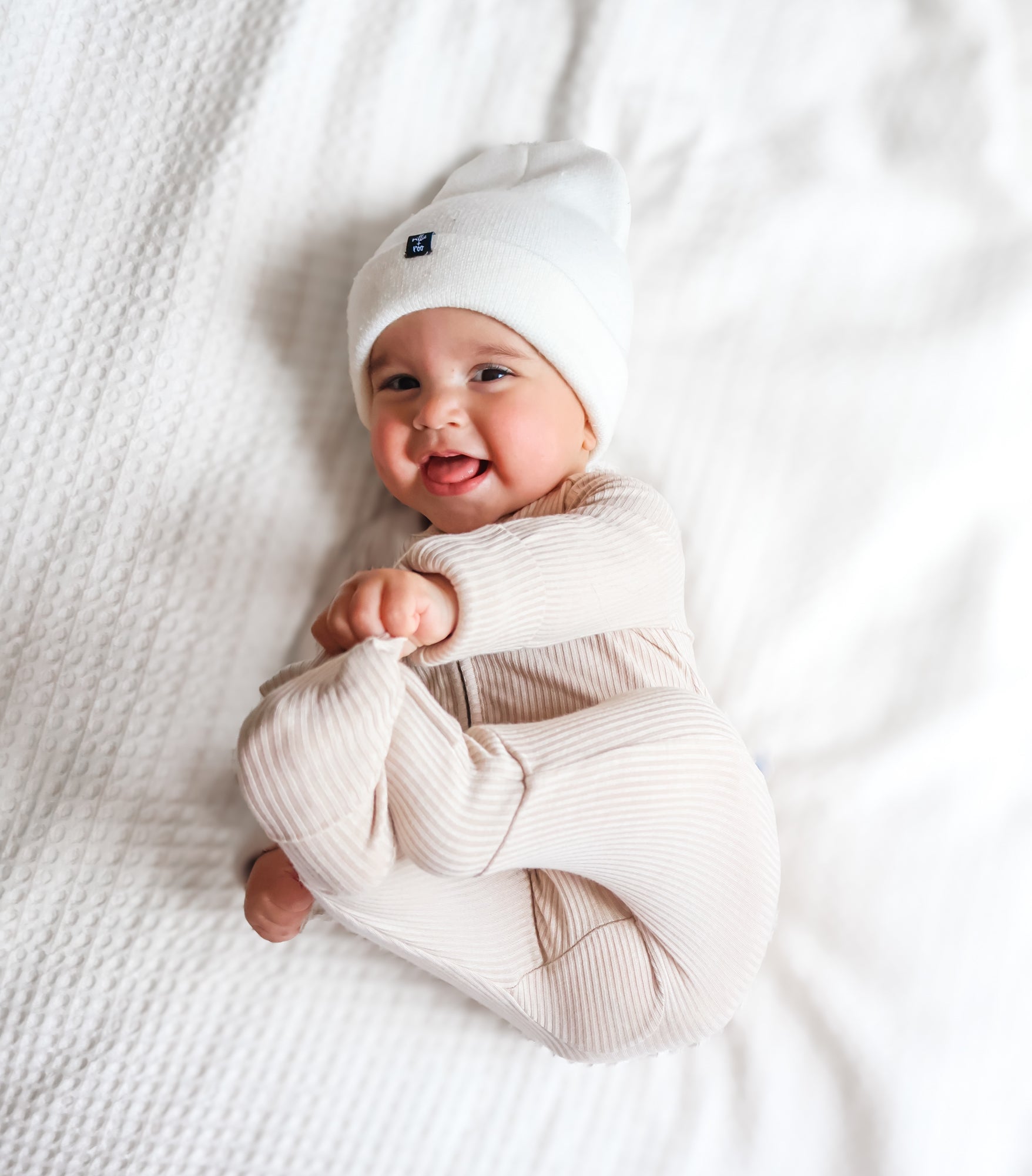 ZIP ROMPER - Clay Ribbed - Tenth & Pine - zip rompers - ribbed - 0/3m