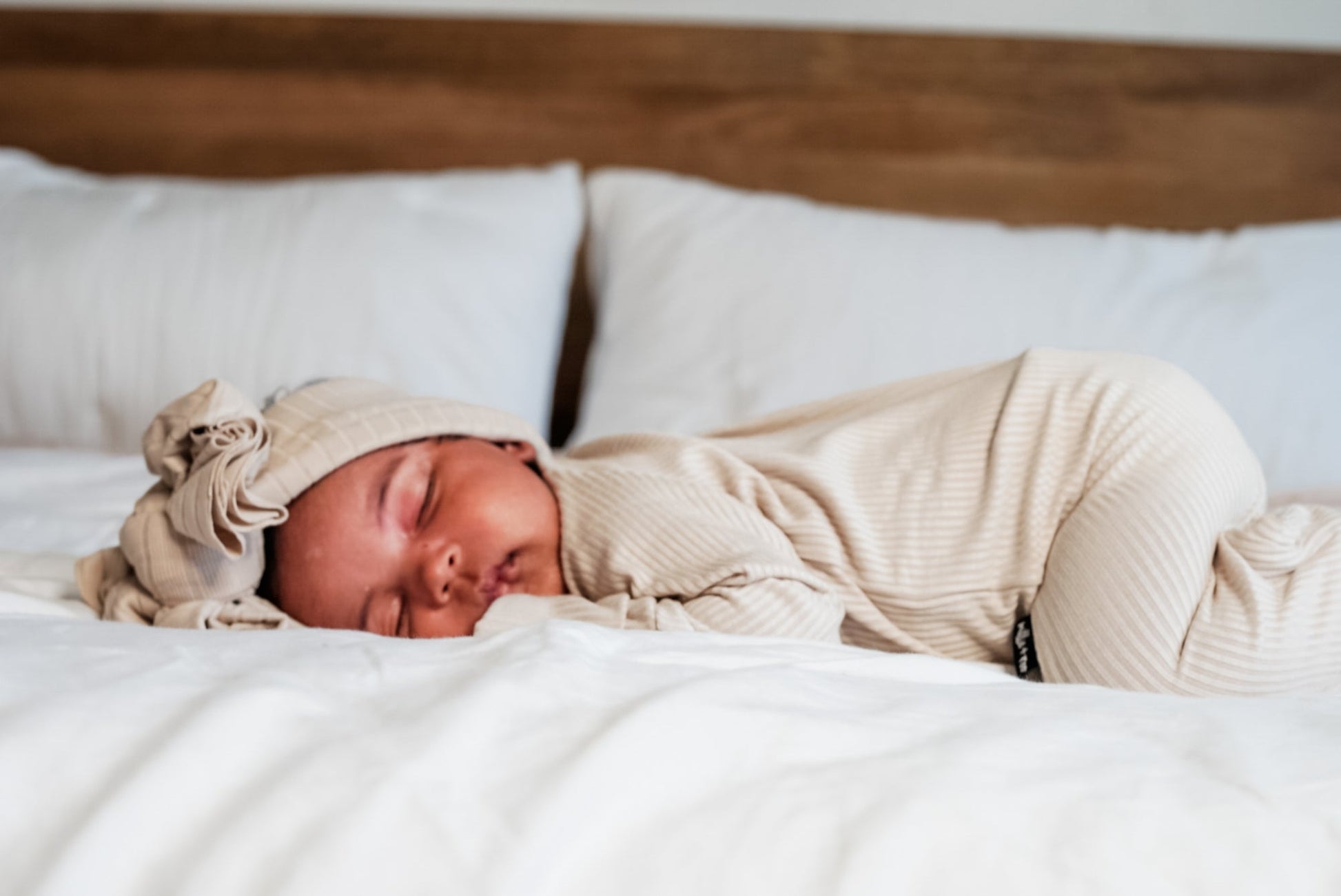 ZIP ROMPER - Clay Ribbed - Tenth & Pine - zip rompers - ribbed - 0/3m