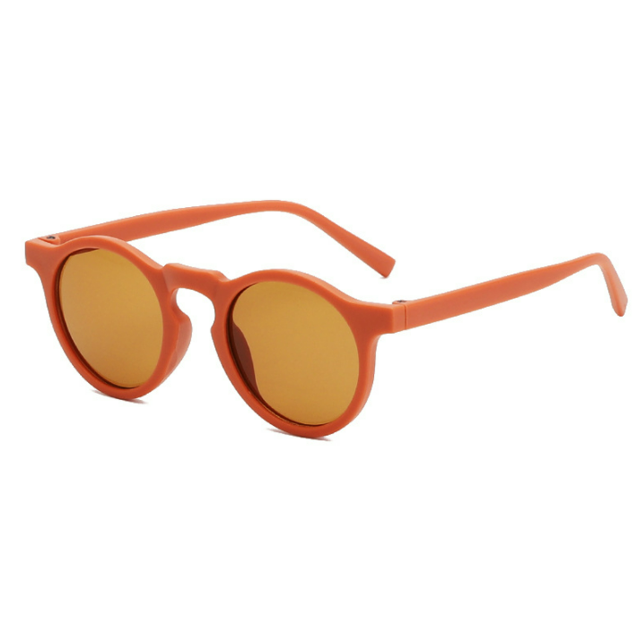 Classic Round Sunglasses - Rust - Tenth and Pine - Organic Baby Clothes