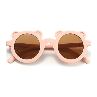 Round Bear Sunglasses - Soft Pink Matte - Tenth and Pine - Organic Baby Clothes