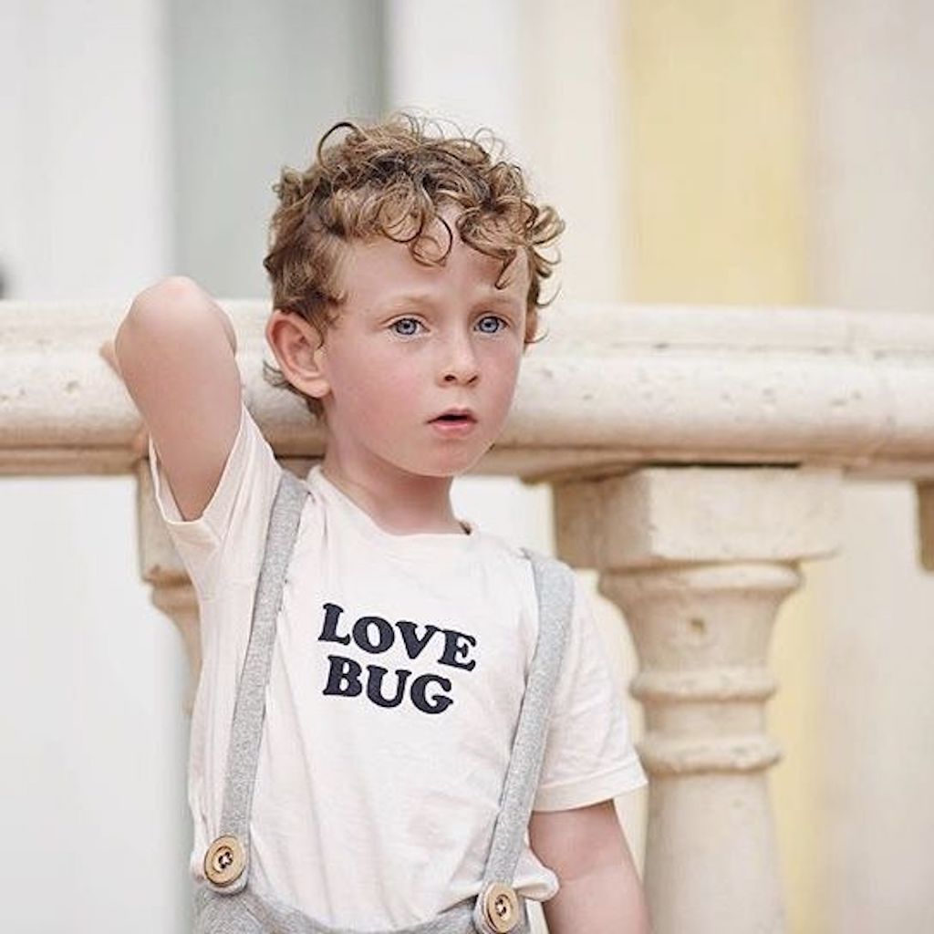 Love Bug - Organic Tee - Black - Tenth and Pine - Organic Baby Clothes