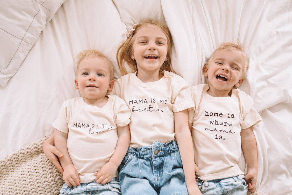 Home is Where Mama Is - Organic Tee - Tenth and Pine - Organic Baby Clothes