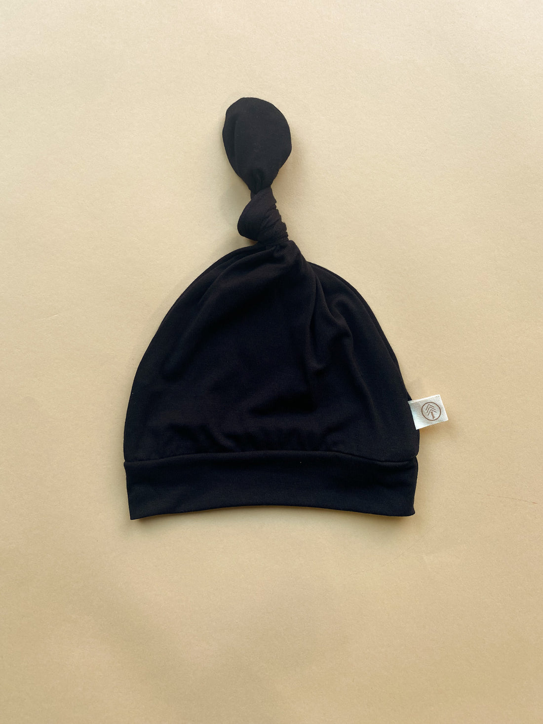 Top Knot Hat | Black | Bamboo