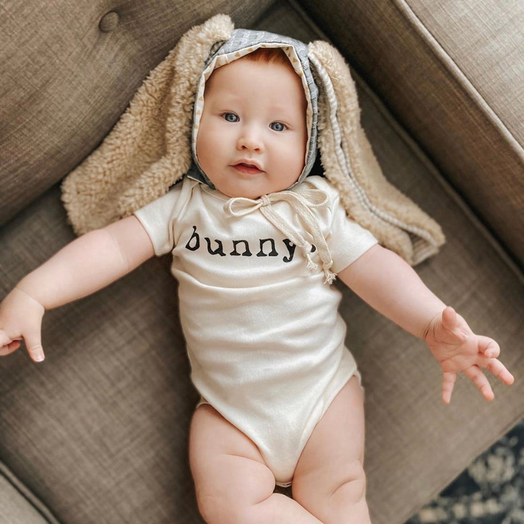 Bunny - Organic Bodysuit - Tenth and Pine - Organic Baby Clothes