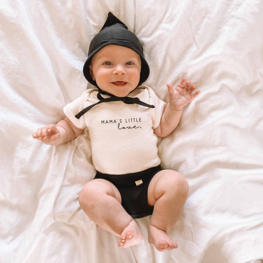 Organic Cotton Bodysuit - Mama's Little Love - Tenth and Pine - Organic Baby Clothes