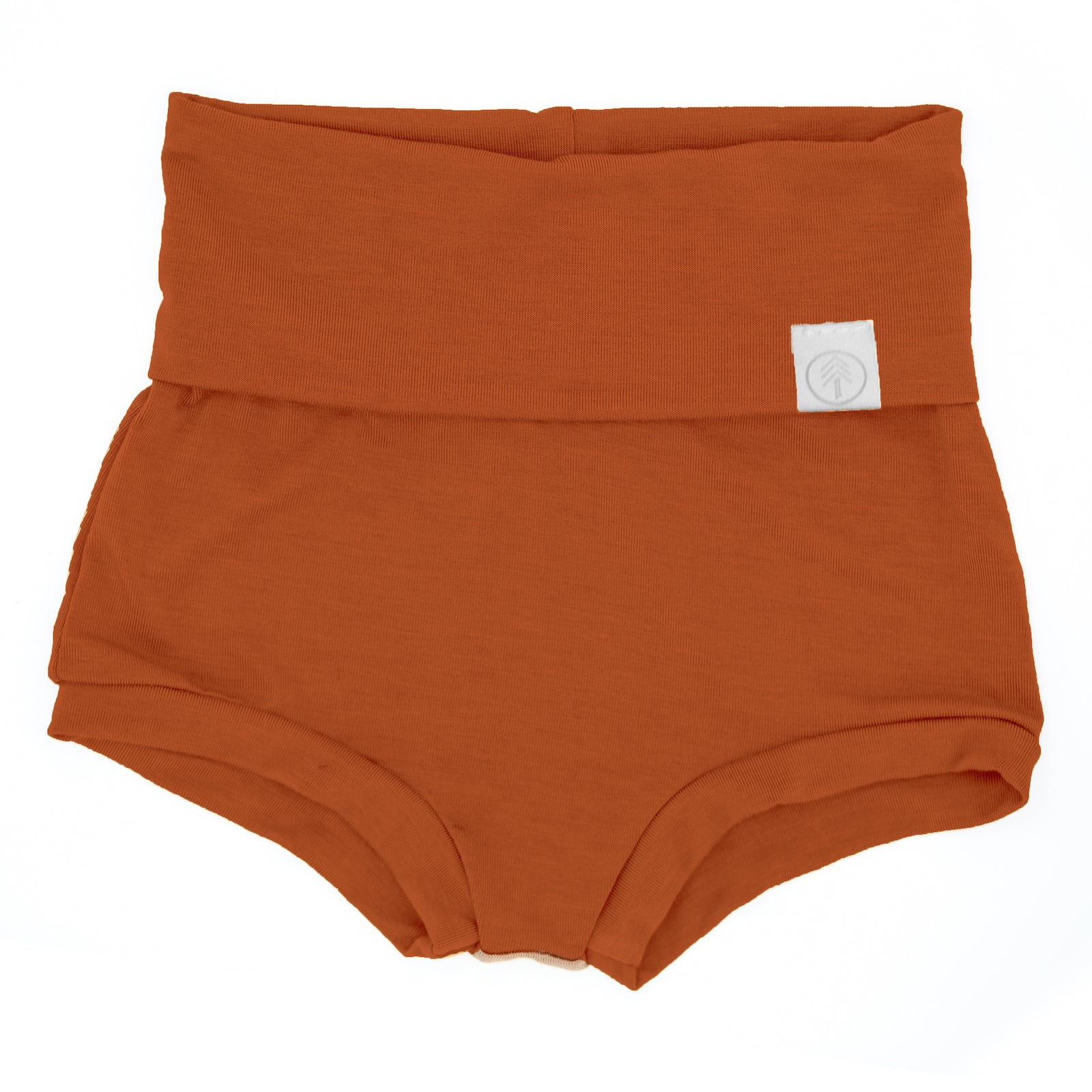 Bamboo Bloomers - Shorties - Rust - Tenth and Pine - Organic Baby Clothes