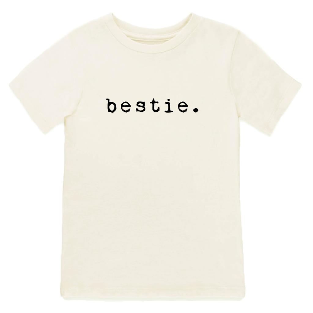 Bestie - Organic Kids Graphic T-Shirt - Tenth & Pine - Short Sleeve Tee - 12 - 18M